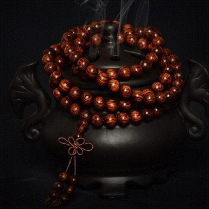 Tibetan Rosewood Warmth Bracelet (Random Type)
