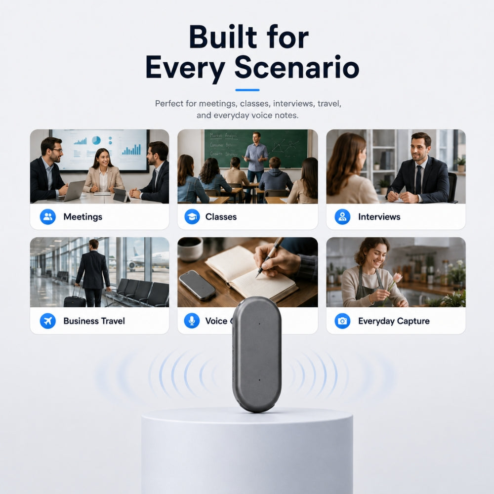Vadro Notepin AI Voice Recorder