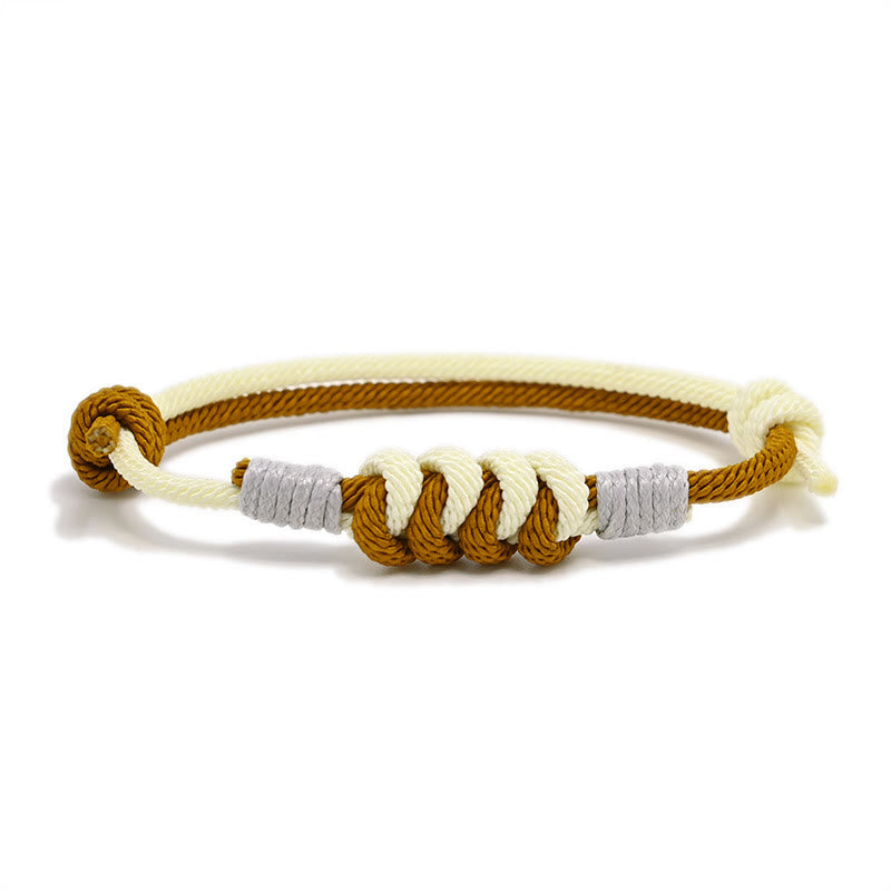 Simple Design King Kong Knot Strength Braid String Bracelet