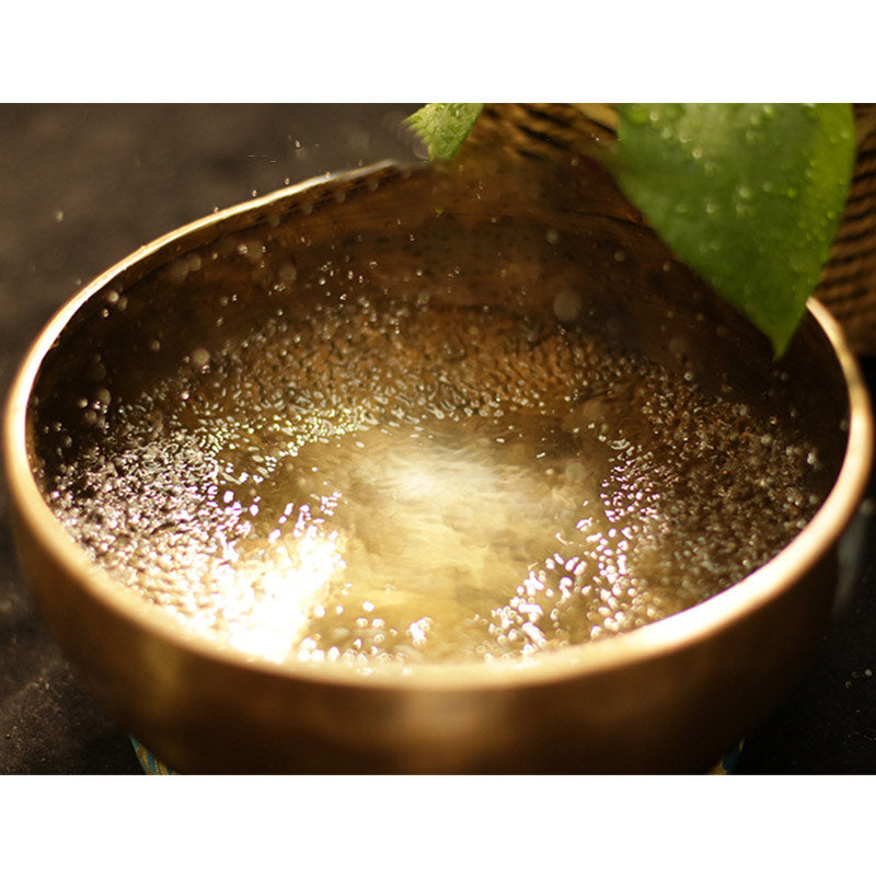 Tibetan Sound Bowl Handcrafted for and Meditation Positive Energy Singing Bowl Set