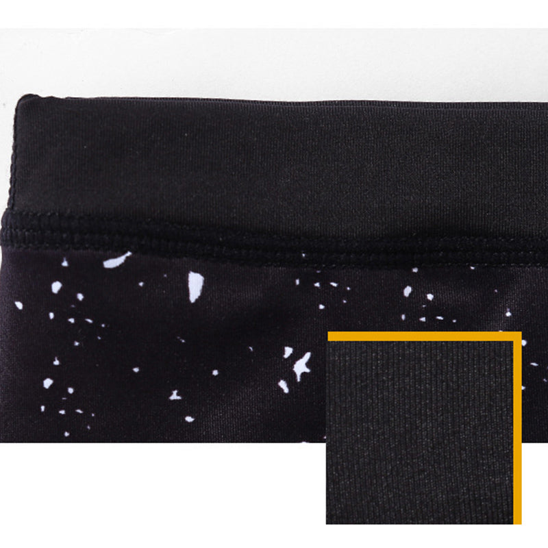 Lines Weeds Sakura Flowers Black Tree Print Pants Sports Fitness Yoga Leggings Women's Yoga Pants