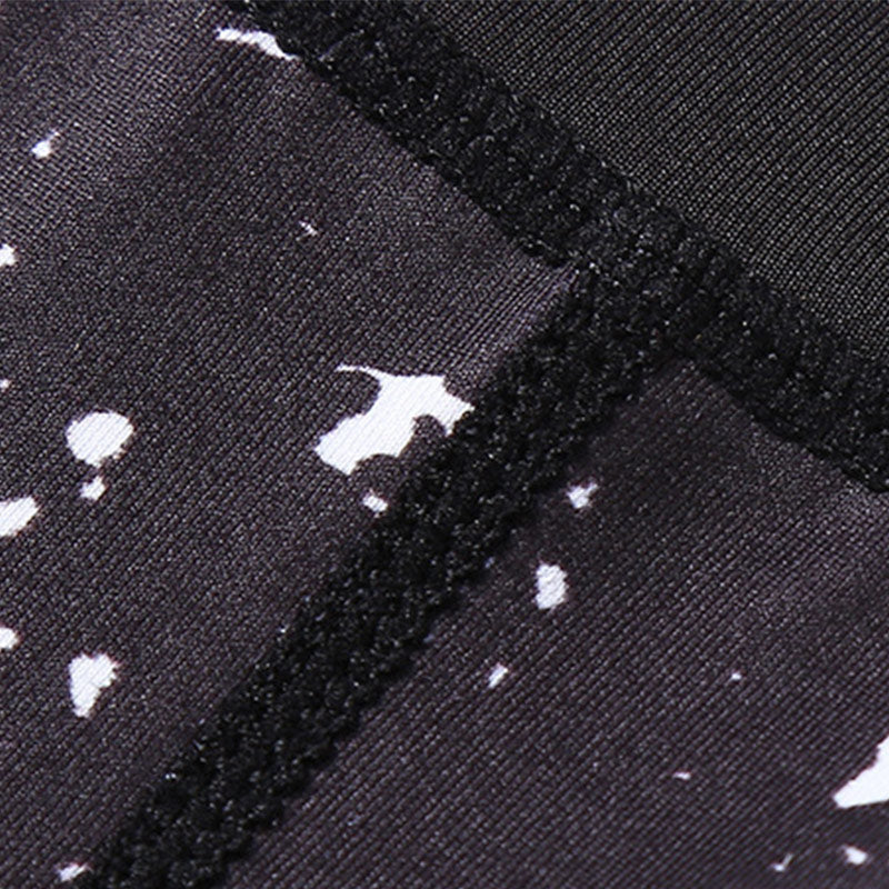 Lines Weeds Sakura Flowers Black Tree Print Pants Sports Fitness Yoga Leggings Women's Yoga Pants