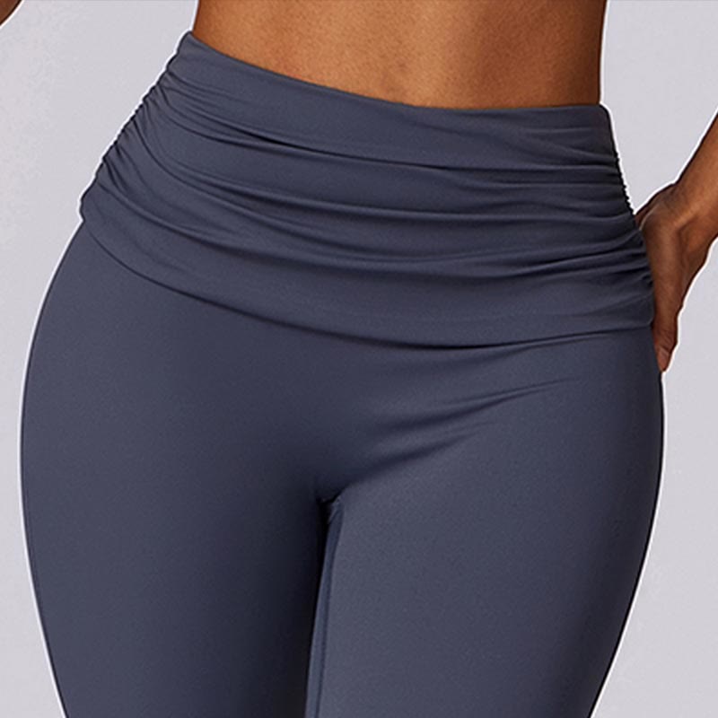 Sleeveless Backless Strap Tank Top Bra Flared Pants Sports Fitness Yoga