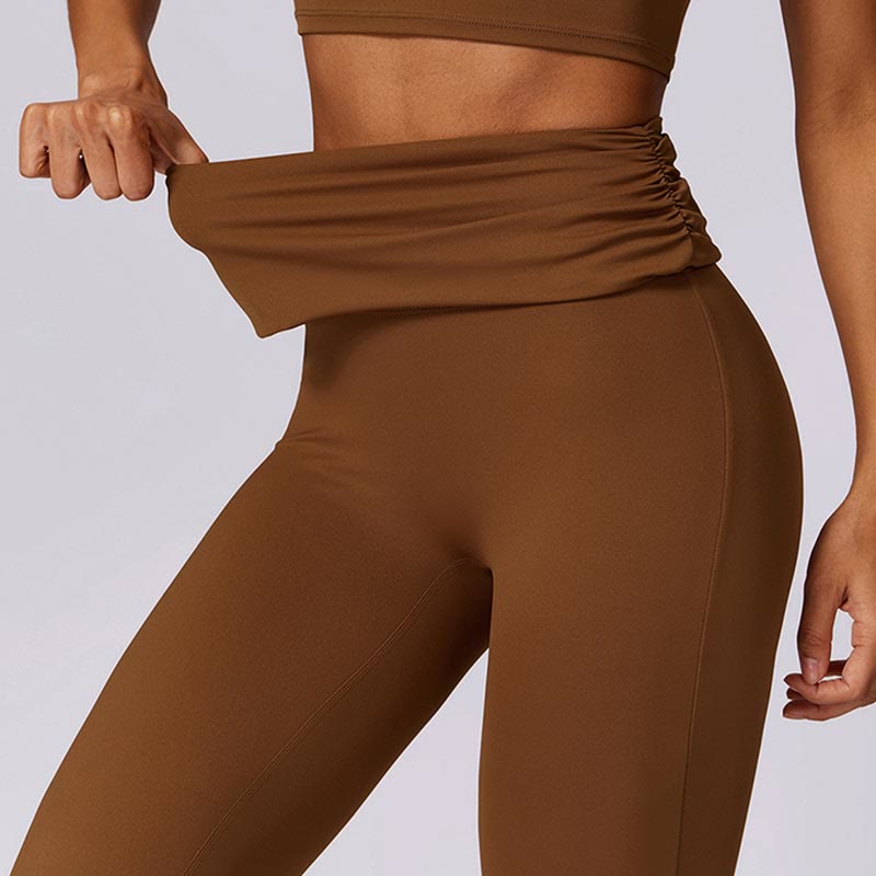 Sleeveless Backless Strap Tank Top Bra Flared Pants Sports Fitness Yoga