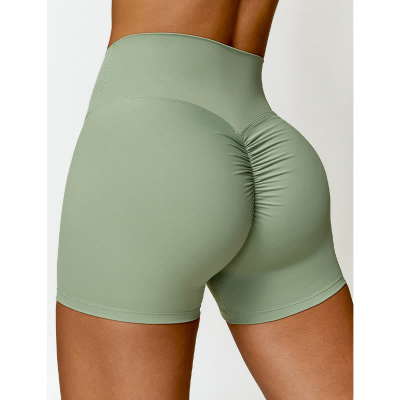 Gym Sports Yoga Backless Bra Crop Tank Top Shorts