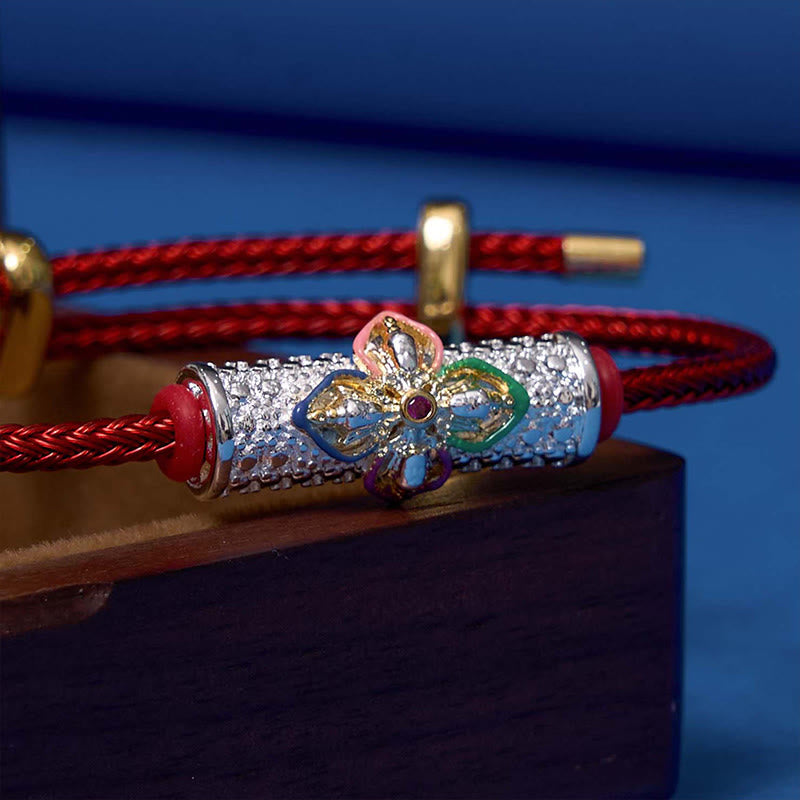 Copper Luck Red String Bracelet