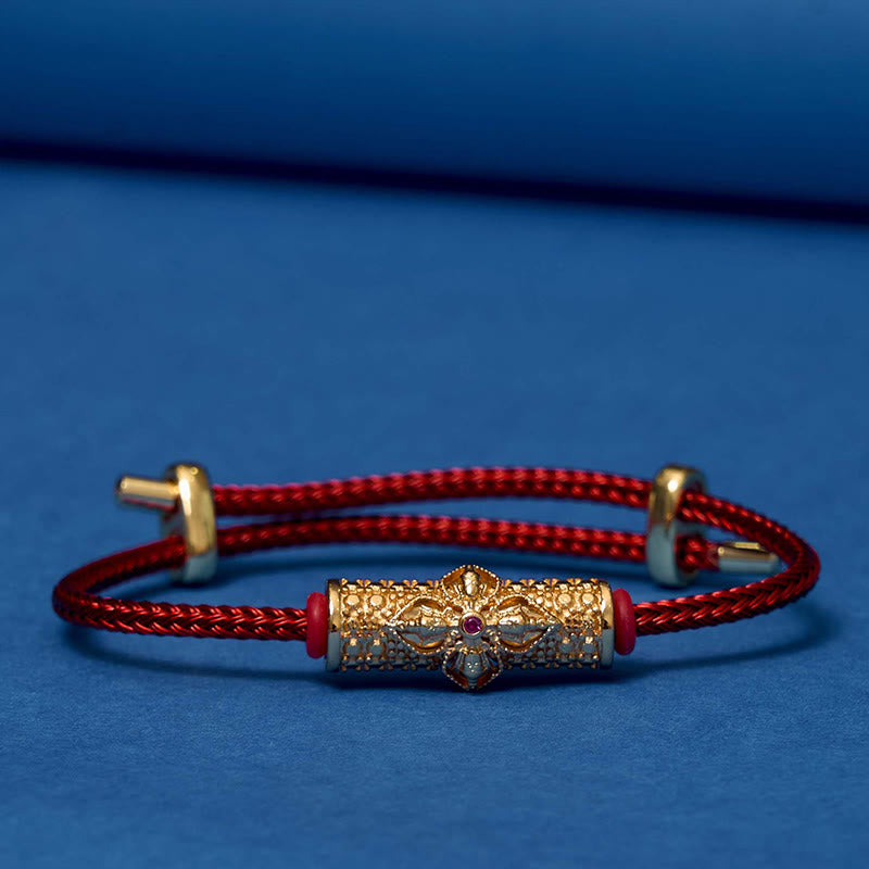 Copper Luck Red String Bracelet