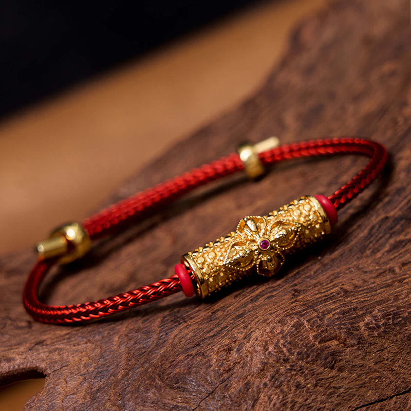 Copper Luck Red String Bracelet