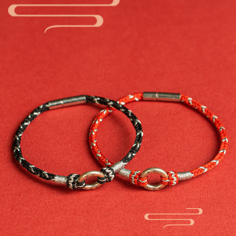 Red String 925 Sterling Silver Safe Luck Bracelet