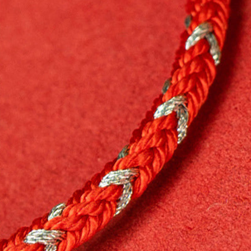 Red String 925 Sterling Silver Safe Luck Bracelet