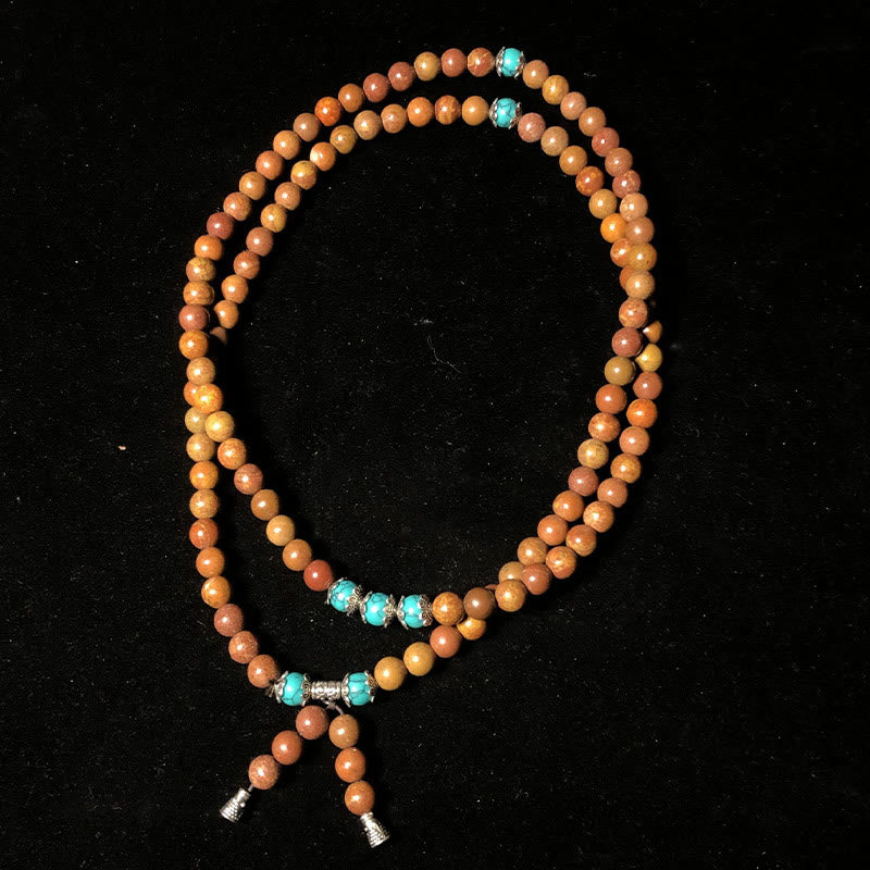 108 Mala Beads Bian Stone Bracelet