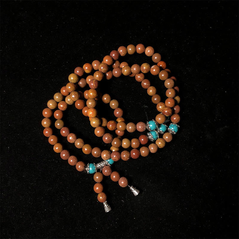 108 Mala Beads Bian Stone Bracelet