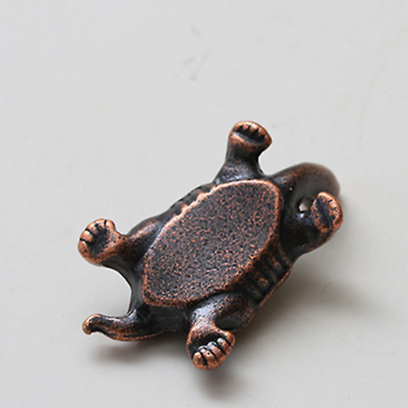 Alloy Turtle Snail Incense Burner Desk Decoration