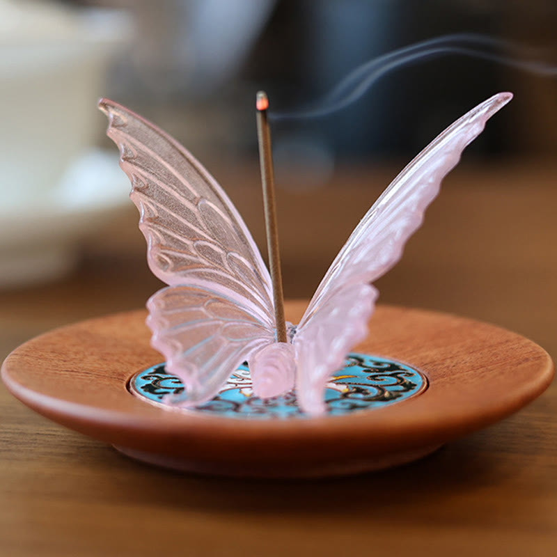 Butterfly Incense Burner Desk Decoration