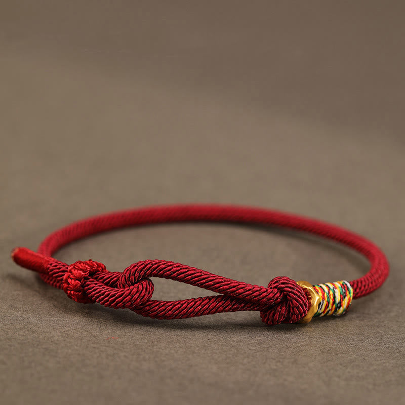 Red String 925 Sterling Silver 999 Sterling Silver Coin Luck Bracelet