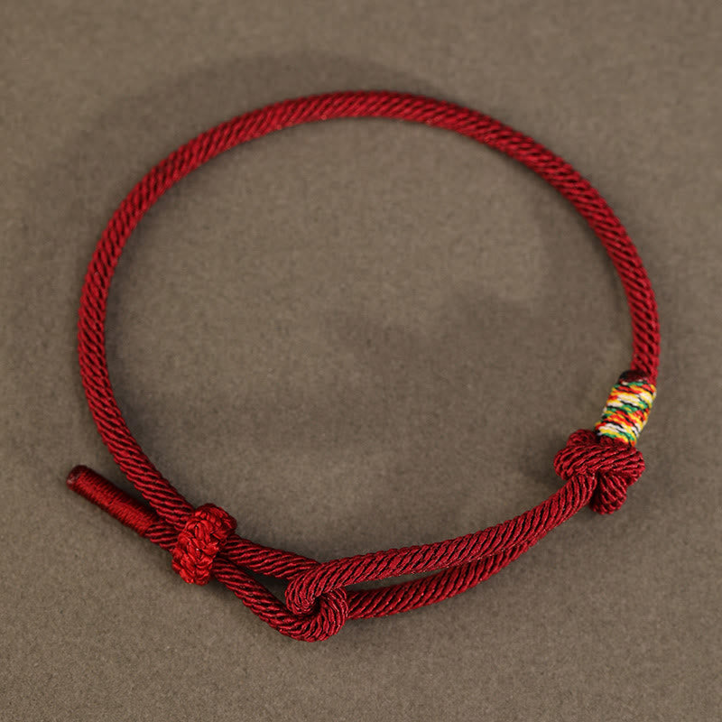 Red String 925 Sterling Silver 999 Sterling Silver Coin Luck Bracelet