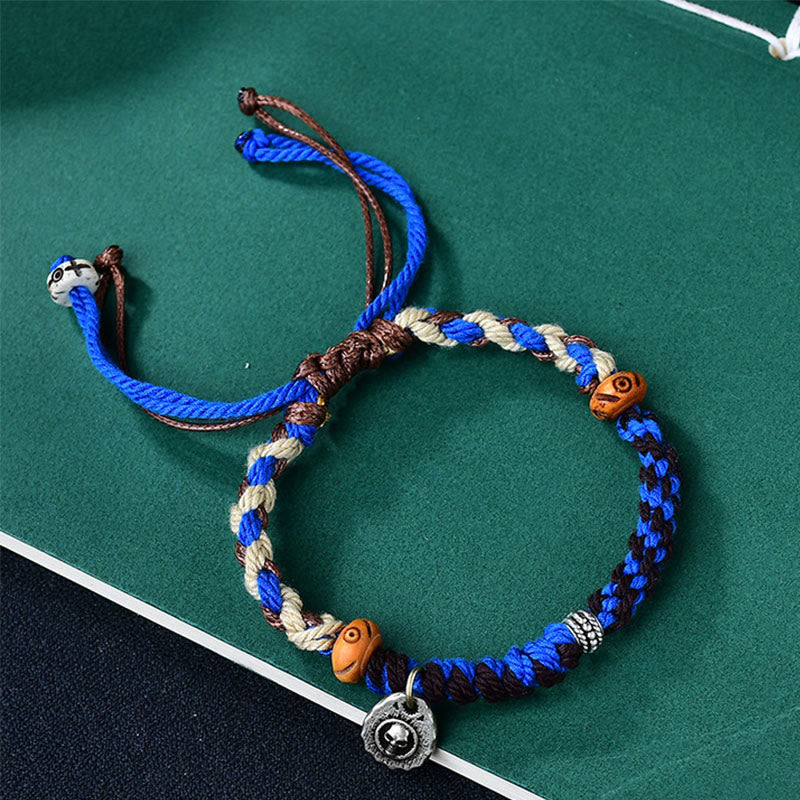 Tibetan Hand-woven Garuda String Luck Bracelet