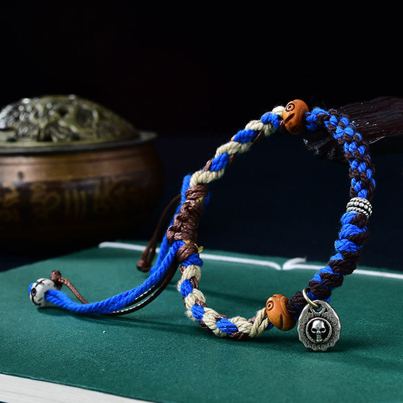Tibetan Hand-woven Garuda String Luck Bracelet