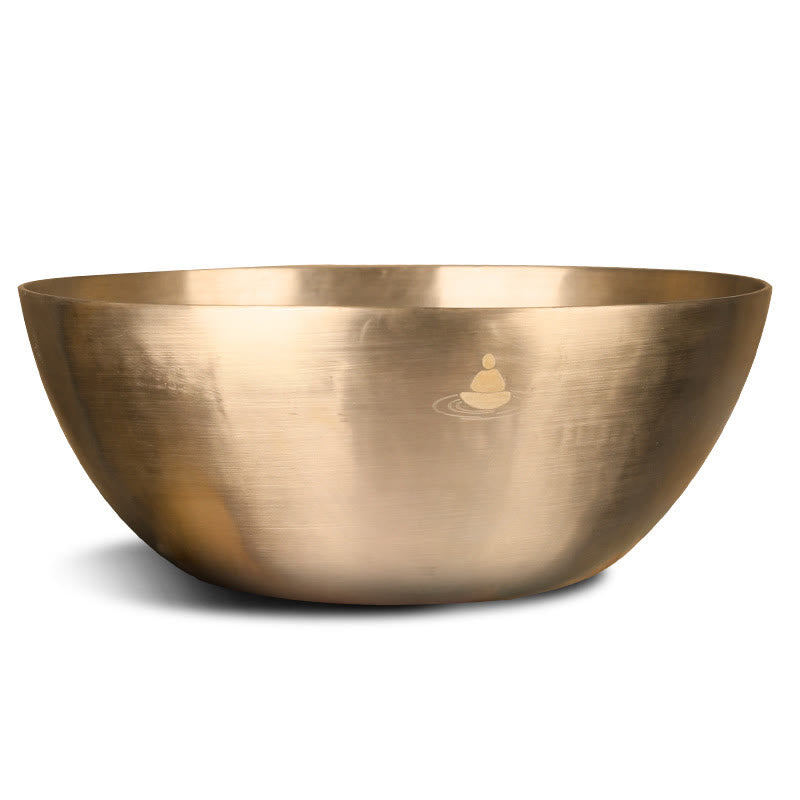 Handmade Nepal Golden Singing Bowl for and Meditation Sound Bowl Set