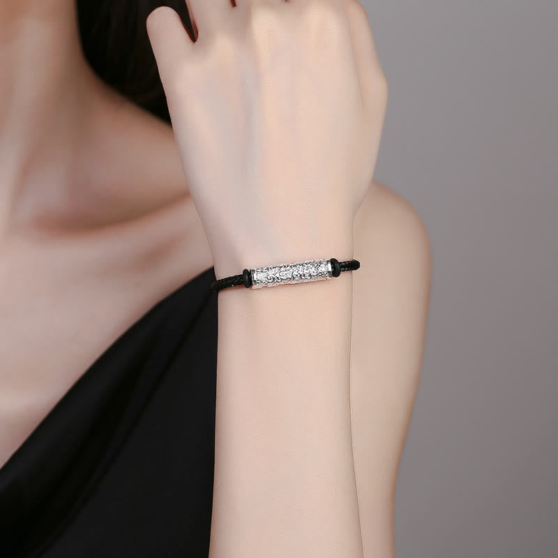 Tibet Handmade Tai Sui Rope Protection Strength Braided Bracelet