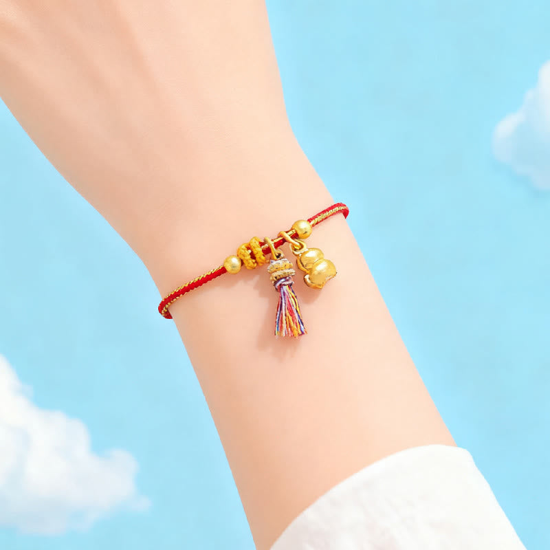 Year Of The Horse Success Strength Braided String Adjustable Bracelet