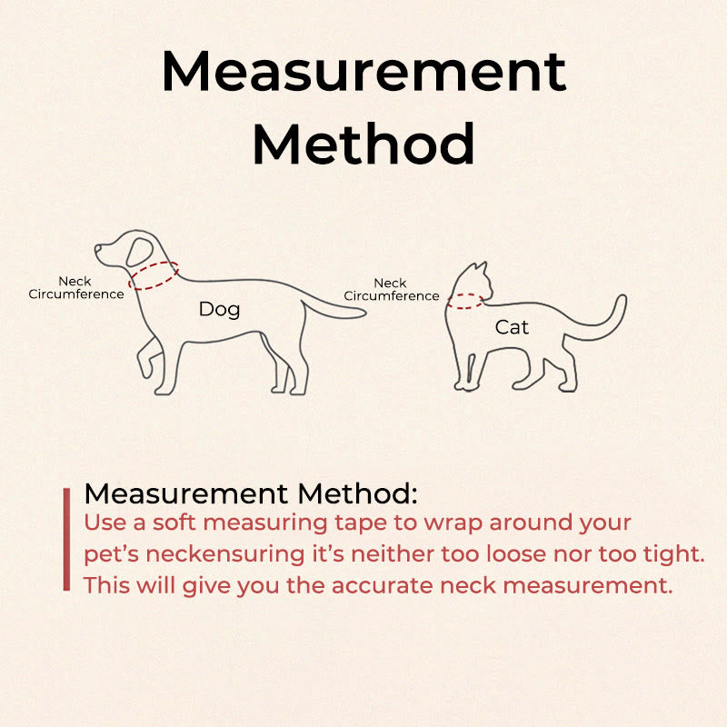 Red String Bead Fu Character Luck Adjustable Cats Dogs Pet Collar