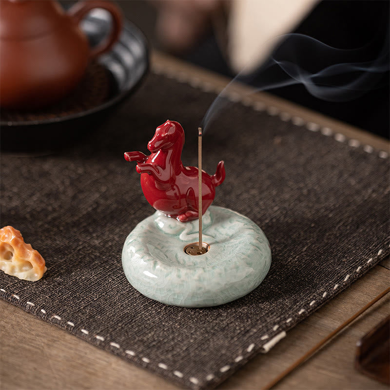 Year Of The Horse 2026 New Year Home Decoration Incense Burner