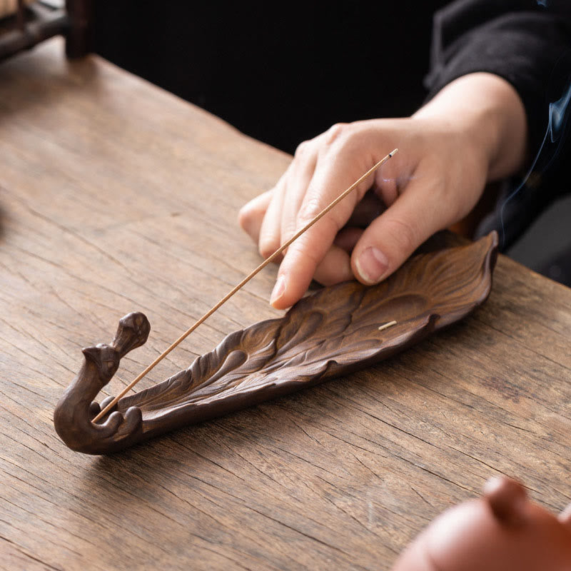 Peacock Shape Fortune Home Decoration Incense Burner