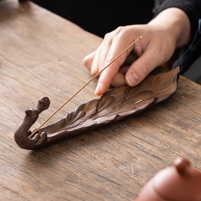 Peacock Shape Fortune Home Decoration Incense Burner