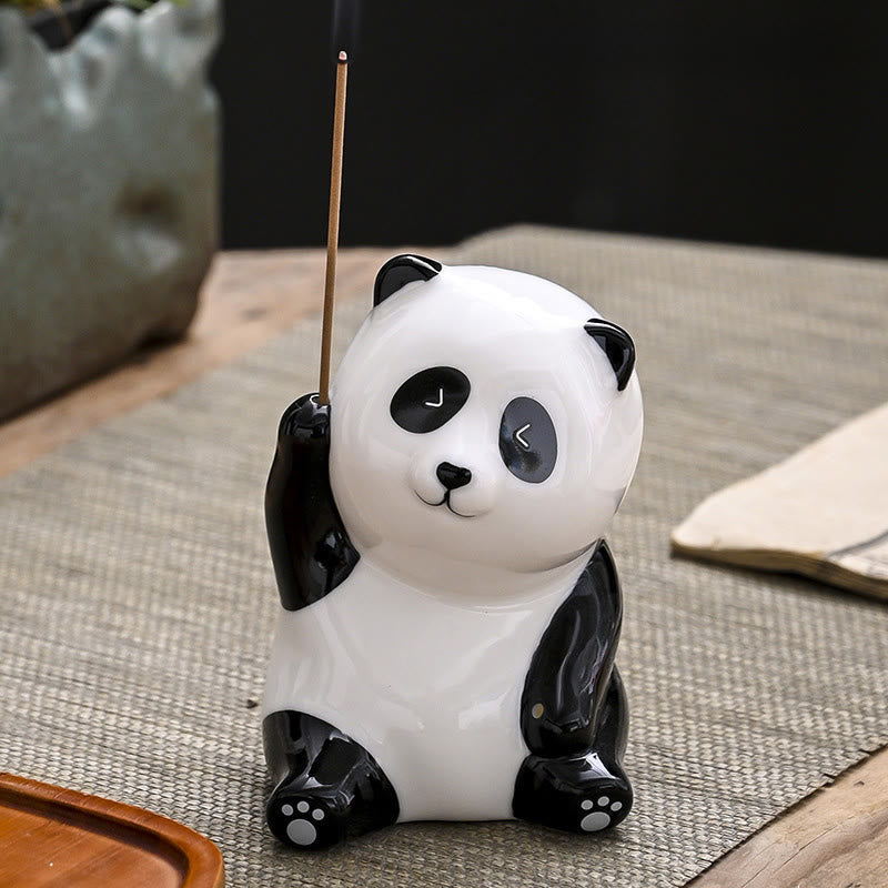 Panda Shape Home Decoration Incense Burner