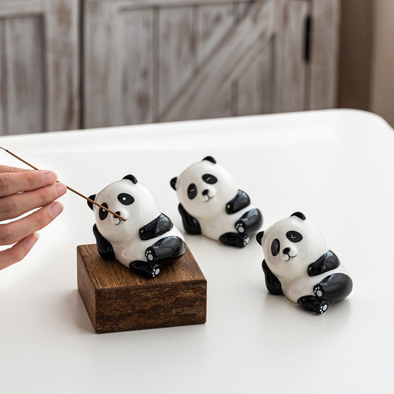 Panda Shape Home Decoration Incense Burner