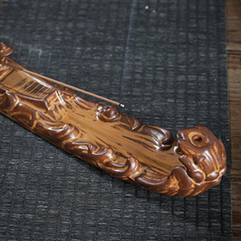 Small Boat Cicada Home Decoration Incense Burner