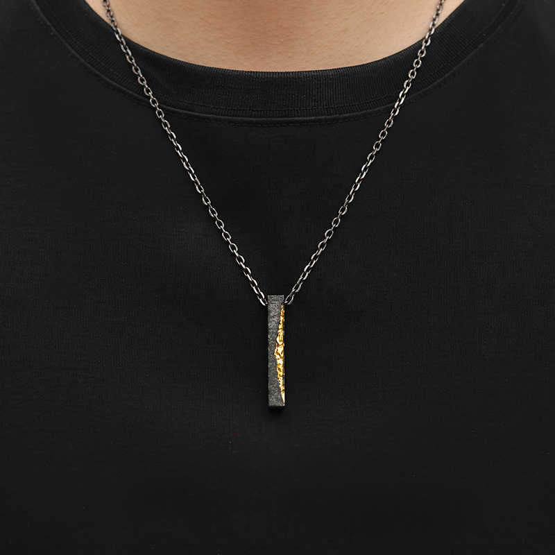999 Sterling Silver 999 Gold Om Mani Padme Hum Wisdom Necklace Pendant
