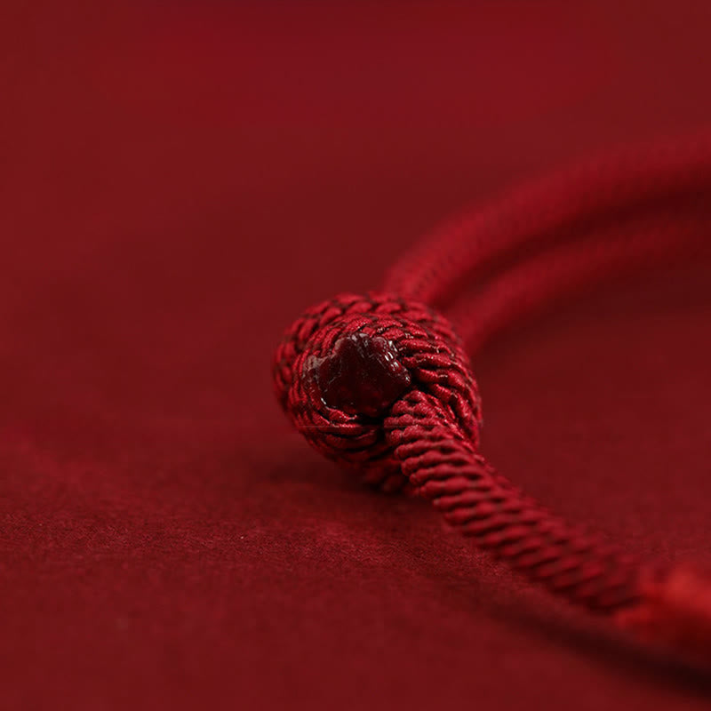 999 Gold Ring Design Handmade Luck Braided Red Rope Bracelet Anklet
