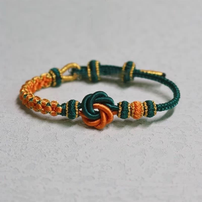 Mandala Braided Rope Confidence Bracelet