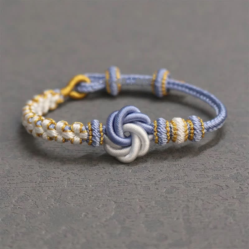 Mandala Braided Rope Confidence Bracelet