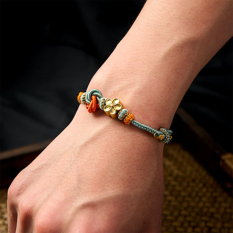 Mandala Braided Rope Confidence Bracelet