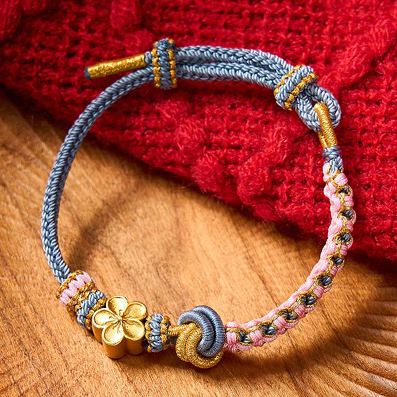 Braided Rope Knot Adjustable Bracelet