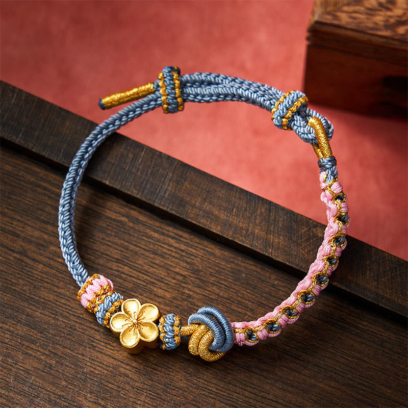 Braided Rope Knot Adjustable Bracelet