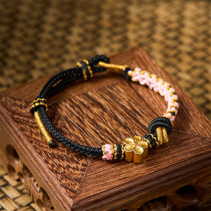 Braided Rope Knot Adjustable Bracelet
