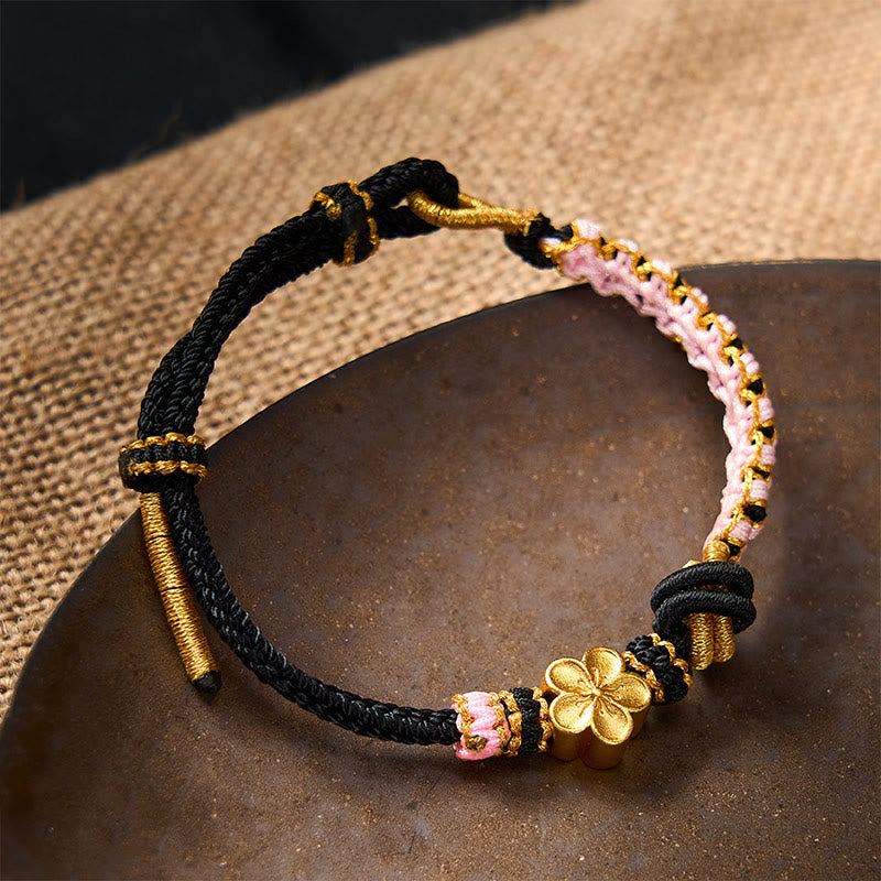 Braided Rope Knot Adjustable Bracelet
