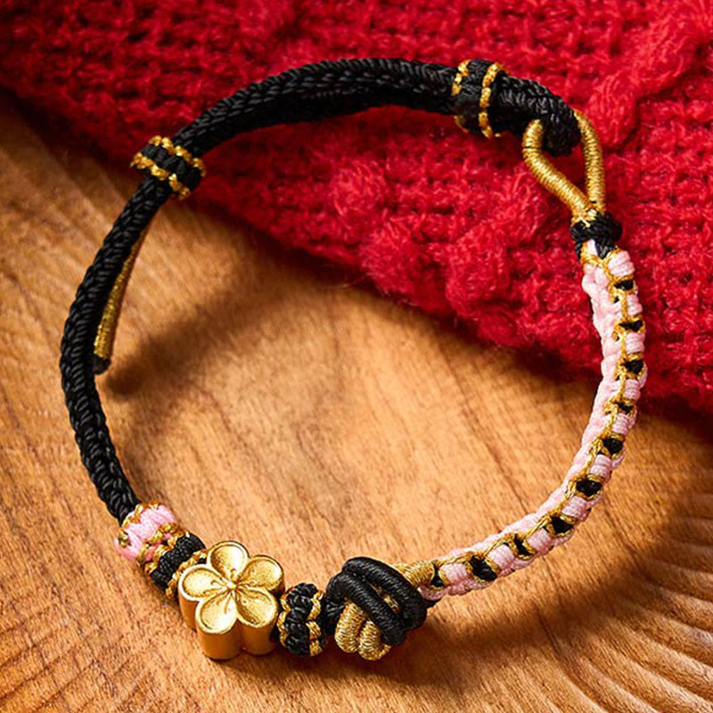 Braided Rope Knot Adjustable Bracelet