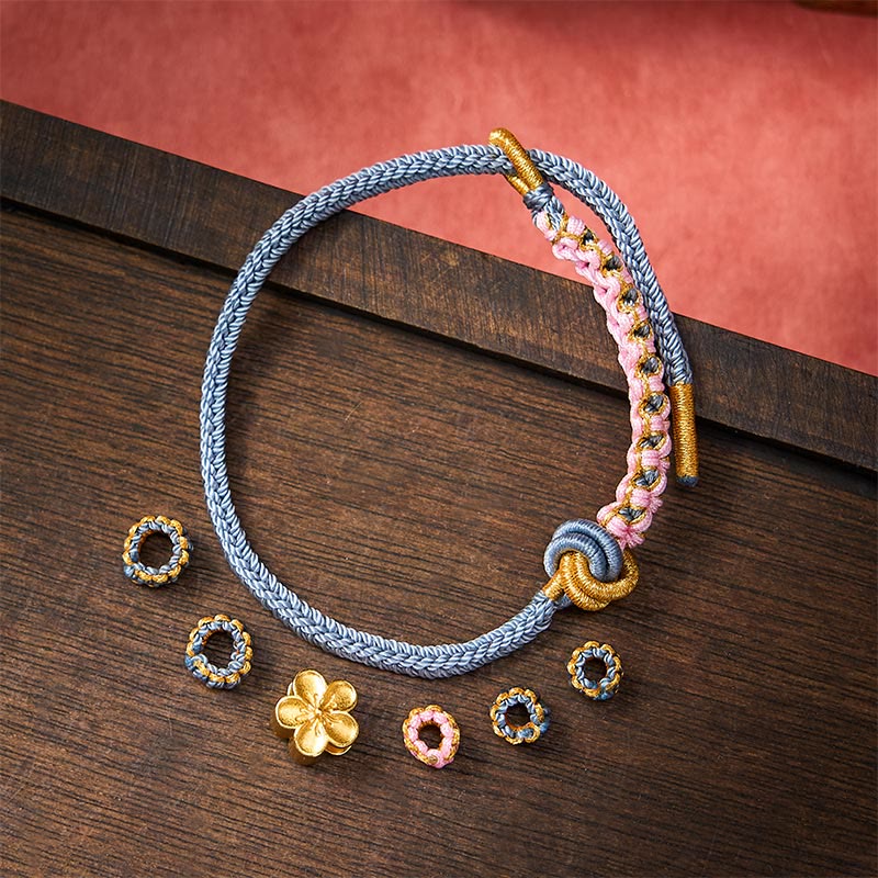 Braided Rope Knot Adjustable Bracelet