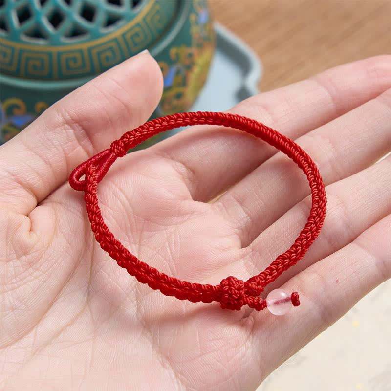 Green Aventurine Red String Balance Bracelet