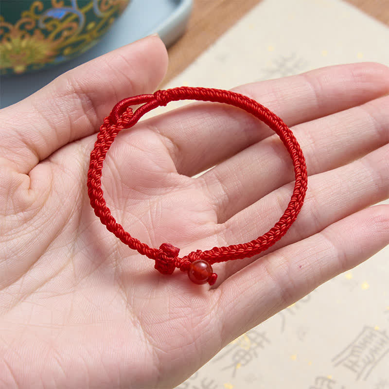 Green Aventurine Red String Balance Bracelet