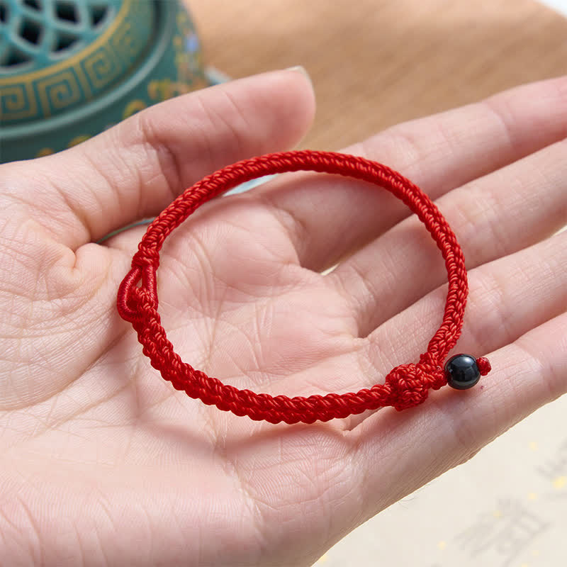 Green Aventurine Red String Balance Bracelet