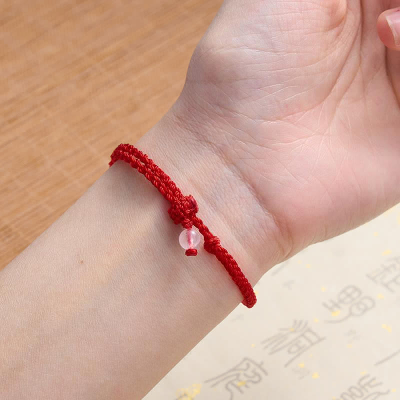 Green Aventurine Red String Balance Bracelet