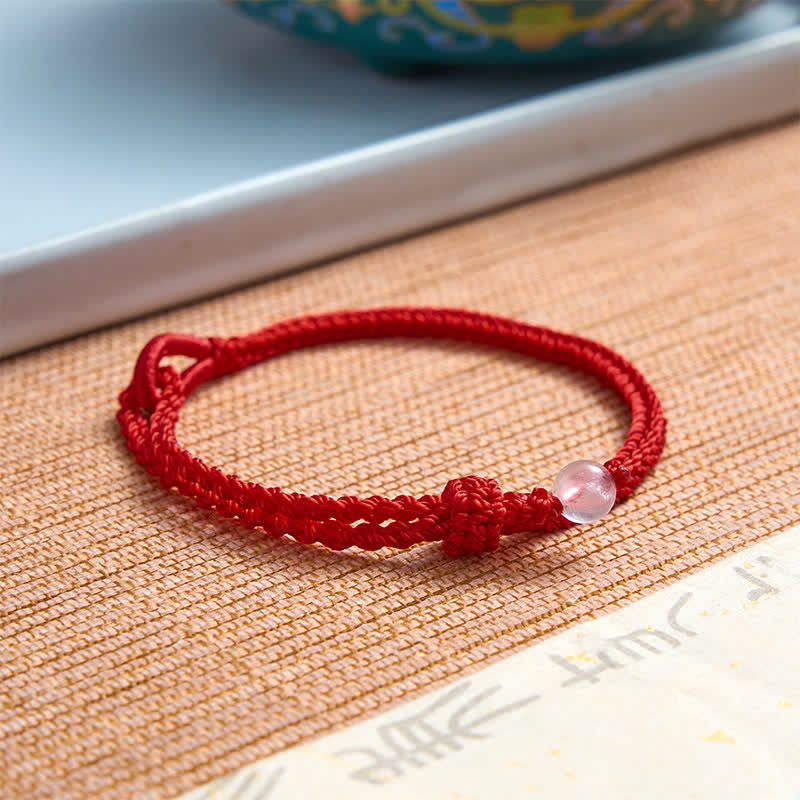 Green Aventurine Red String Balance Bracelet