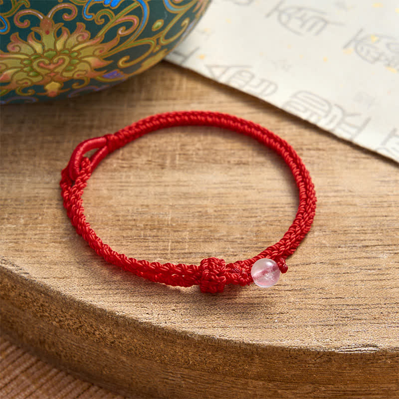 Green Aventurine Red String Balance Bracelet