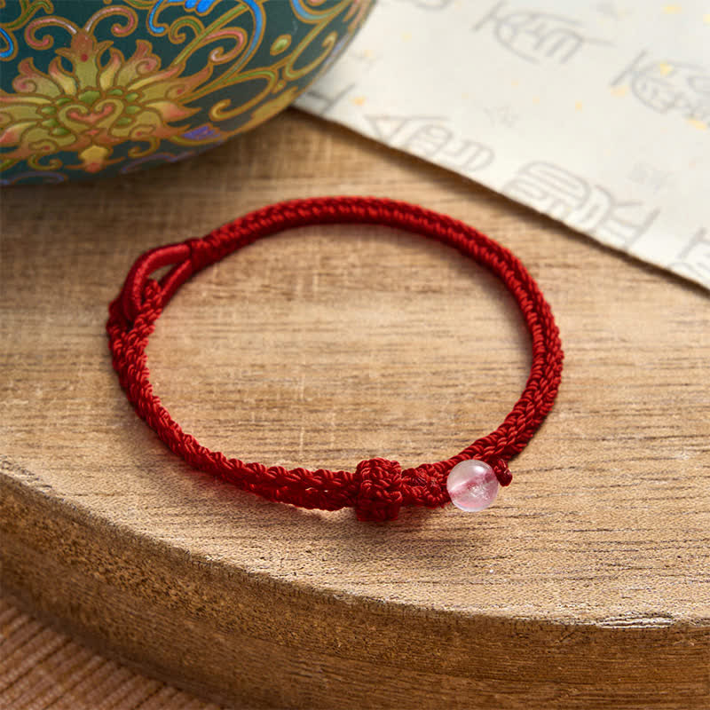 Green Aventurine Red String Balance Bracelet